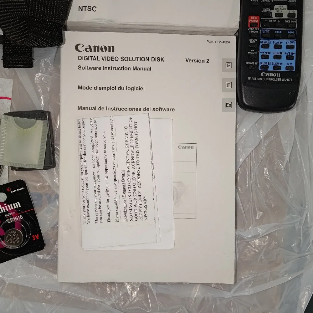 Canon Elura 40 MC Mini DV Video Camcorder + Extra Tested Working